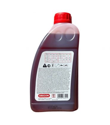 Huile 2 temps semi-synthétique - format 1 litre - OREGON 106366