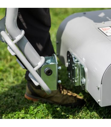 Plaque ON BOARD pour tondeuse autoportée Grin – fixation accessoires – ASM-0187