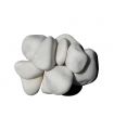 Galet marbre blanc pur Big Bag 500 Kg calibre 24-40 mm Racine F-PAI047-24-40/BB500
