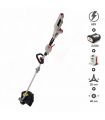 PACK coupe-bordures à batterie 62V DAEWOO puissante batterie et chargeur inclus DALST62BL-16D-2-5Ah