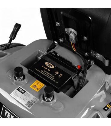 Tracteur tondeuse thermique 98 cm avec embrayage électromagnétique - TEXAS TTS98 Premium