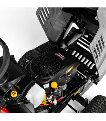 Tracteur tondeuse thermique 108 cm mulching, boîte manuelle 5 vitesses - TEXAS TTS108 Premium