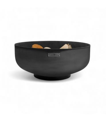 Braséro de jardin XXL PALERMO, 60cm de diamètre,acier naturel, CookKing, 111560