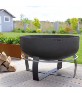 Braséro de jardin XXL VIKING 60cm de diamètre, acier naturel,CookKing, 111564 Braséro de jardin XXL VIKING 60cm de diamètre, acier naturel,CookKing, 111564