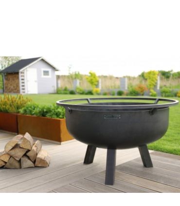 Braséro de jardin XXL PORTO 60 cm de diamètre, CookKing, 111565