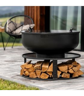 Braséro de jardin XXL PALERMO, 60cm de diamètre,acier naturel, CookKing, 111560 Braséro de jardin XXL PALERMO, 60cm de diamètre,acier naturel, CookKing, 111560