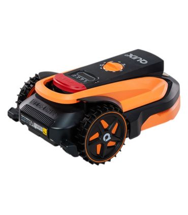 Robot tondeuse sans fil 500 m², navigation AI 3D par caméras – VILLAGER QUIX Oculus 500