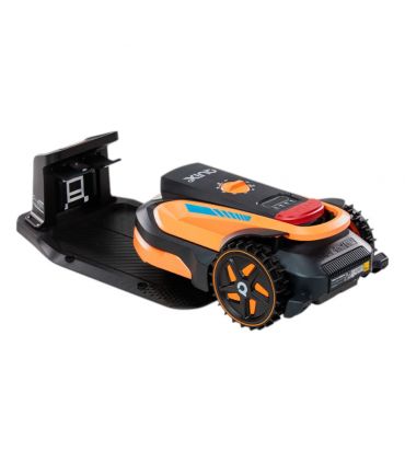 Robot tondeuse sans fil 500 m², navigation AI 3D par caméras – VILLAGER QUIX Oculus 500