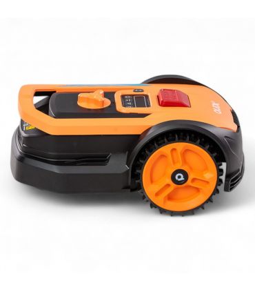 Robot tondeuse programmable 300 m², spécial petits jardins – VILLAGER QUIX XS