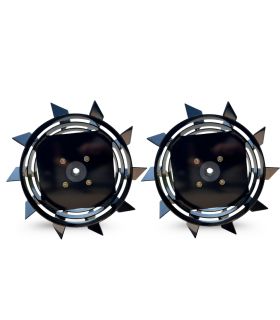 Paire de roues métalliques 4.00-8 axe 23 mm pour motoculteur toute marque – DAEWOO DAACC-116-32 Paire de roues métalliques 4.00-8 axe 23 mm pour motoculteur toute marque – DAEWOO DAACC-116-32