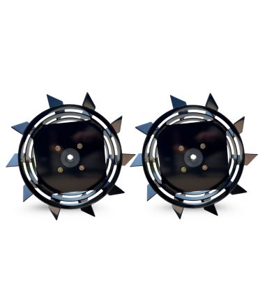 Paire de roues métalliques 4.00-8 axe 23 mm pour motoculteur toute marque – DAEWOO DAACC-116-32