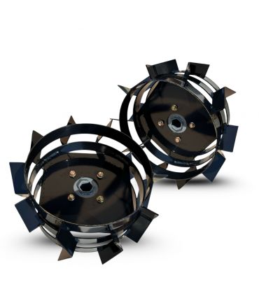Paire de roues métalliques 4.00-8 axe 23 mm pour motoculteur toute marque – DAEWOO DAACC-116-32