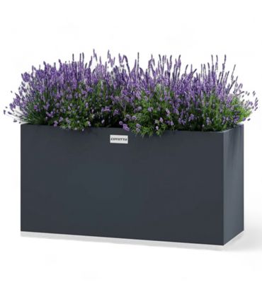 Jardinière Rectangulaire en Acier 100cm x 40cm x 50cm - COYOTTO CY1004050
