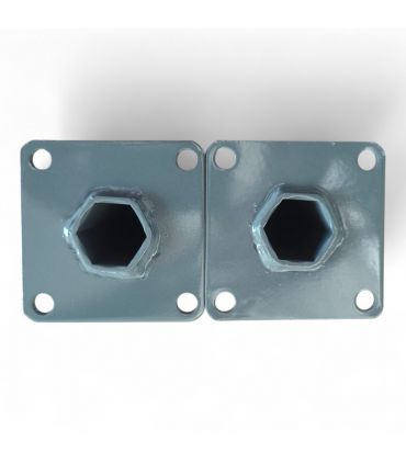 Paire de moyeux pour motoculteurs et motobineuses toutes marques Daewoo DAACC-116