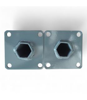 Paire de moyeux pour motoculteurs et motobineuses toutes marques Daewoo DAACC-116