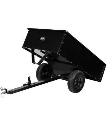 Grande remorque 300 kg avec benne basculante pour tracteur tondeuse TEXAS 90053030