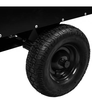 Grande remorque 300 kg avec benne basculante pour tracteur tondeuse TEXAS 90053030