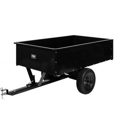 Grande remorque 300 kg avec benne basculante pour tracteur tondeuse TEXAS 90053030