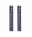 Fixation murale pour suspendre un seul bac à fleurs de balcon (ensemble de 2 pièces) - COYOTTO CY0044-2