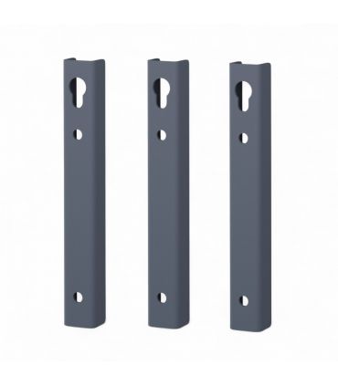 Fixation murale pour suspendre un seul bac à fleurs de balcon (ensemble de 3 pièces) - COYOTTO CY0044-3