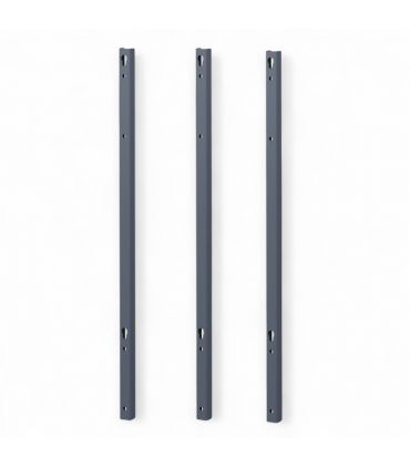 Fixation murale pour suspendre deux bacs à fleurs de balcon (ensemble de 3 pièces) - COYOTTO CY0045-3