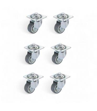 Roue pivotante (ensemble de 6 pièces) - COYOTTO CY0020-6