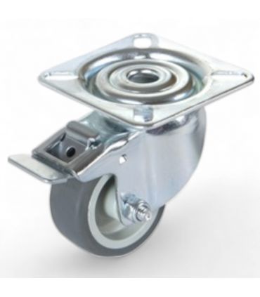 Roue pivotante avec frein - COYOTTO CY0021