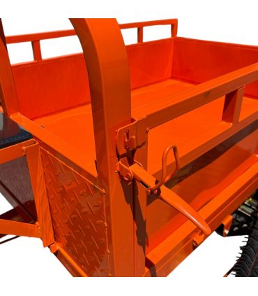 Remorque freinée 450KG de charge pour motoculteur toute marque - DAEWOO DATR145