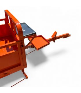 Remorque freinée 450KG de charge pour motoculteur toute marque - DAEWOO DATR145