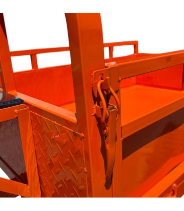 Remorque freinée 450KG de charge pour motoculteur toute marque - DAEWOO DATR145