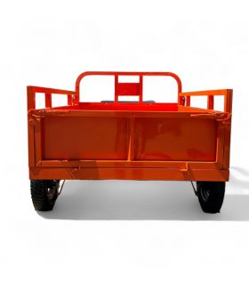 Remorque freinée 450KG de charge pour motoculteur toute marque - DAEWOO DATR145