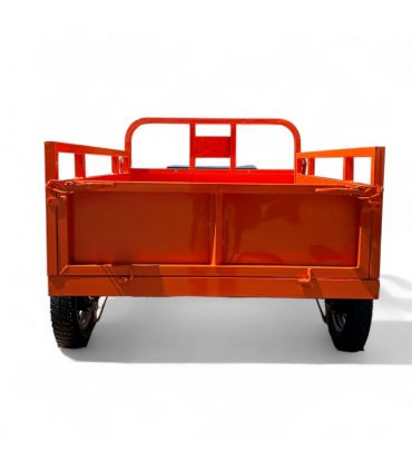 Remorque freinée 450KG de charge pour motoculteur toute marque - DAEWOO DATR145