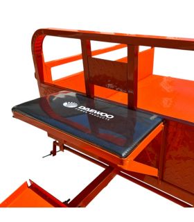 Remorque freinée 450KG de charge pour motoculteur toute marque - DAEWOO DATR145 Remorque freinée 450KG de charge pour motoculteur toute marque - DAEWOO DATR145
