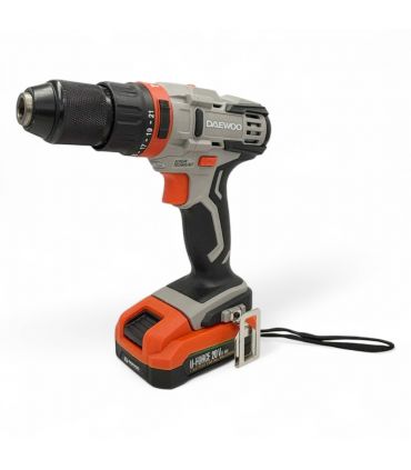 Perceuse visseuse à percussion 20 V 44 Nm sans fil avec batterie et chargeur - DAEWOO DALD18-M1PC-KIT