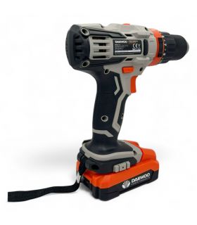Perceuse visseuse à percussion 20 V 44 Nm sans fil avec batterie et chargeur - DAEWOO DALD18-M1PC-KIT