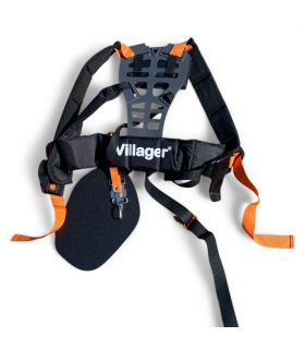 Débroussailleuse thermique 2 temps 51,7 cm³, fil et lame - VILLAGER BC 522 E