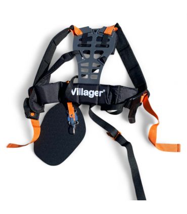 Débroussailleuse thermique 2 temps 51,7 cm³, fil et lame - VILLAGER BC 522 E