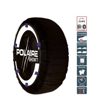 Chaussette neige hiver ultra résistante montage facile pour pneu 165/45R400 POLAIRE 0S11-S7IA-31