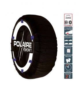 Chaussette neige hiver ultra résistante montage facile pour pneu 155/50R15 POLAIRE 0S11-S7IA-32