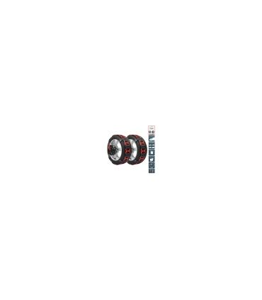 Chaîne neige montage frontal pour véhicules non chainables tension automatique pour pneu 185/80R13 Polaire 0050-PXGA-34.