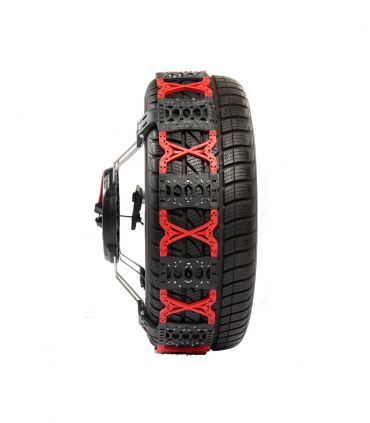 Chaîne neige montage frontal pour véhicules non chainables tension automatique pour pneu 195/75R13 Polaire 0050-PXGA-35.