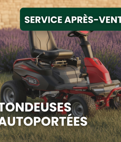 Comment fonctionne le service après-vente pour votre tondeuse autoportée ?