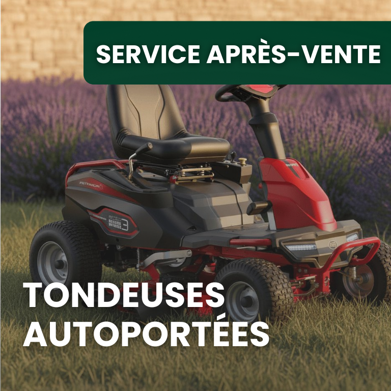 Comment fonctionne le service après-vente pour votre tondeuse autoportée ?
