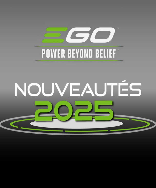 Découvrez la gamme 2025 EGO POWER